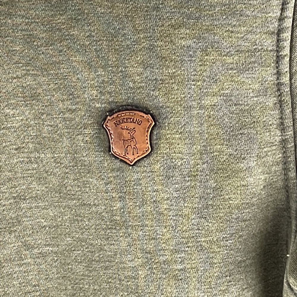 Olive Green Cozy Funnel Neck Women’s Sweater - Picture 5 of 12